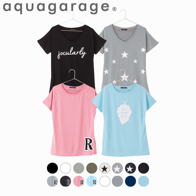 アクアガレージ aquagarage ★大人のためのプリントTシャツ