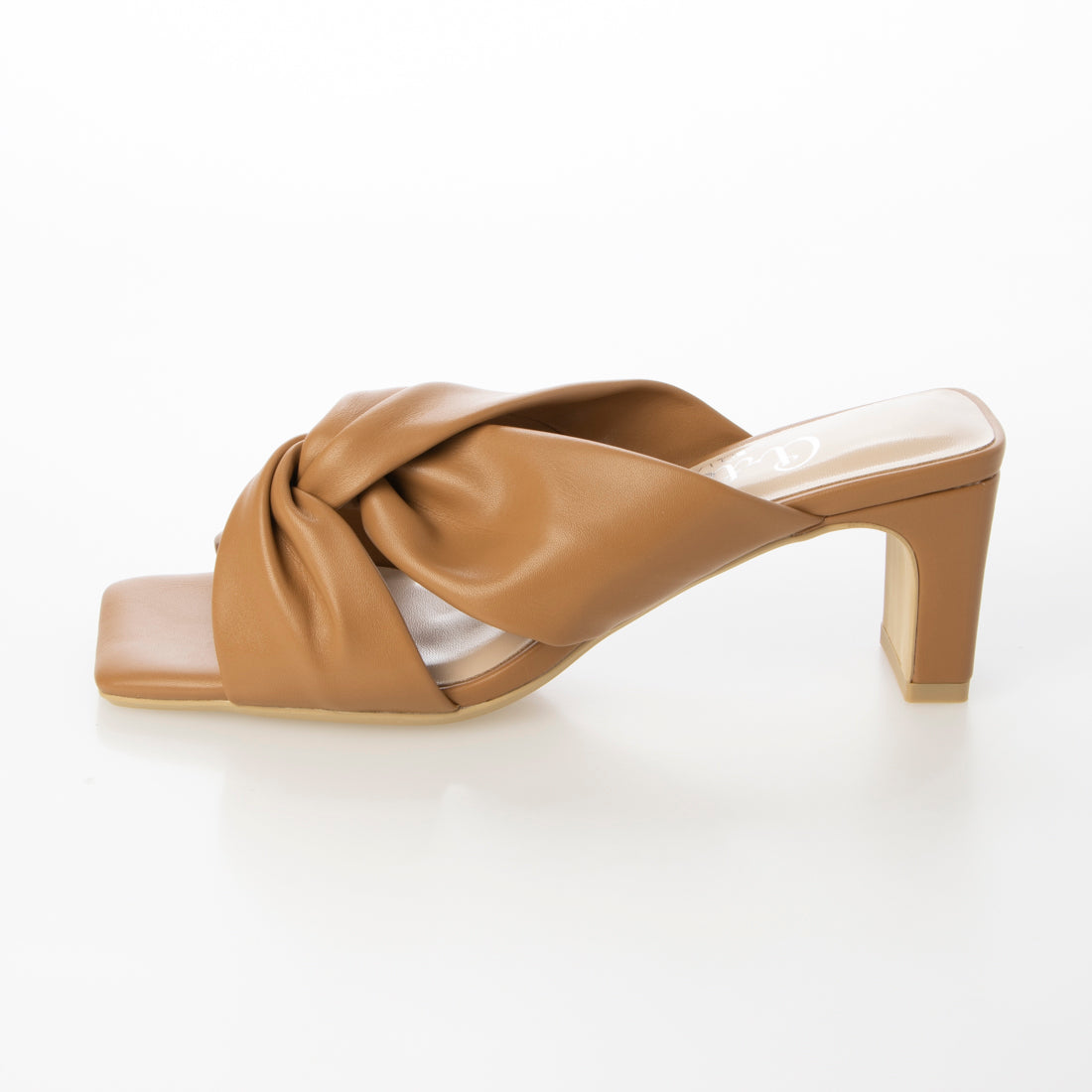 アルテミス バイ ダイアナ artemis by DIANA クロスデザインギャザーミュール