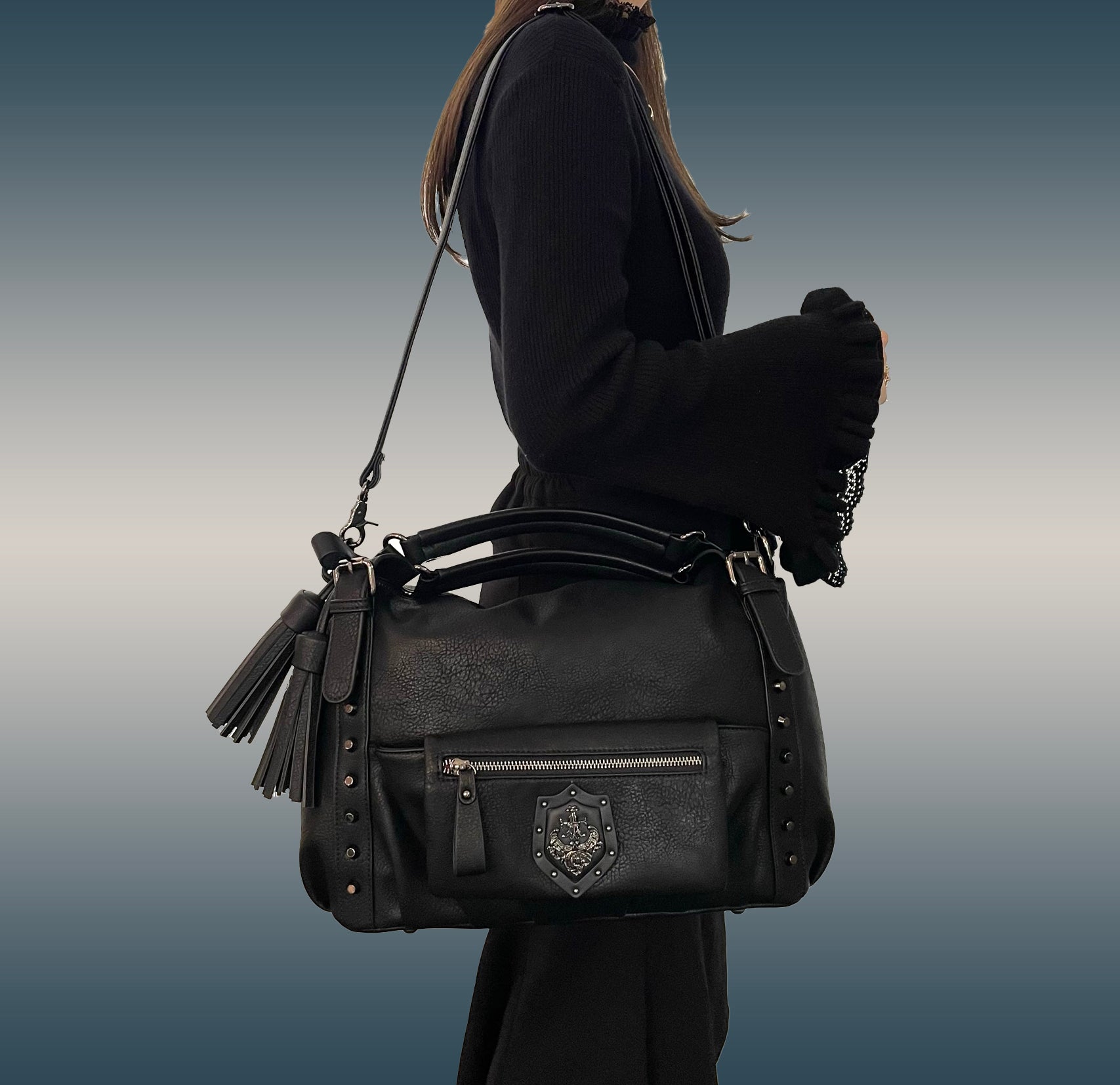 アルセラピィ artherapie カーラ ソフト2WAYボストンバッグ (ブラック) ブラック