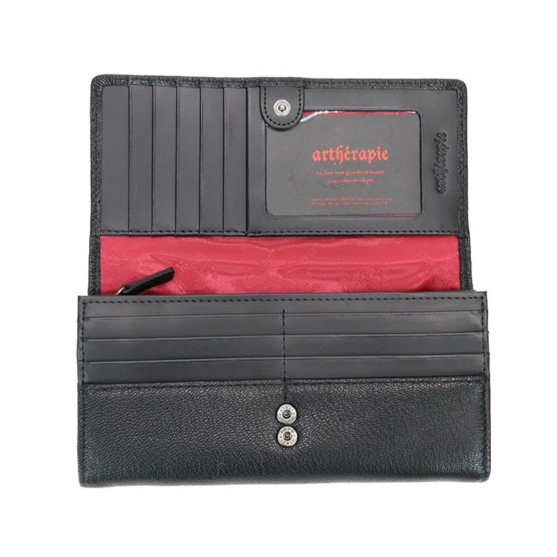 アルセラピィ artherapie ピケージュフラップLFロングウォレット (ゴールド) ゴールド