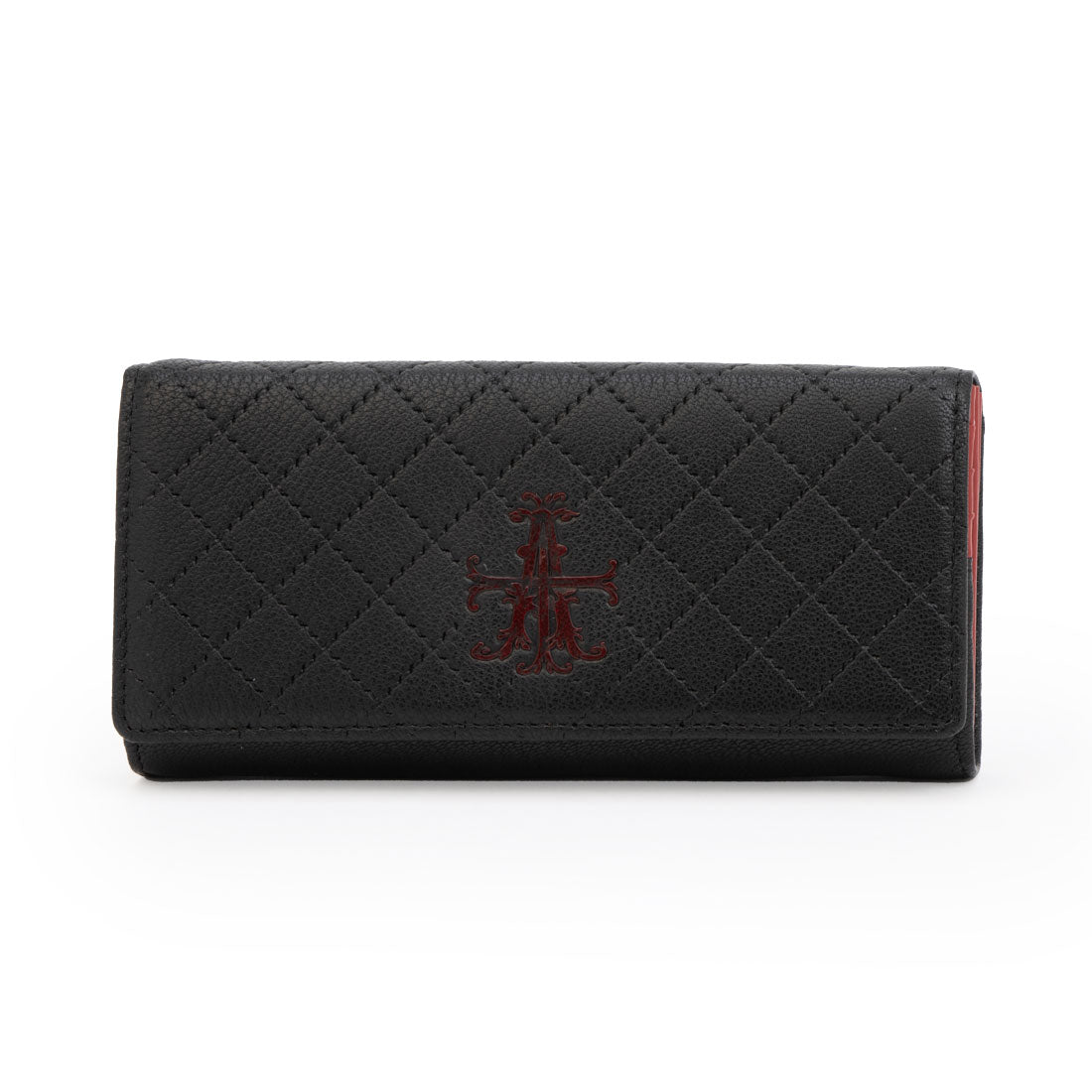 アルセラピィ artherapie ピケージュフラップLFロングウォレット (レッド) レッド