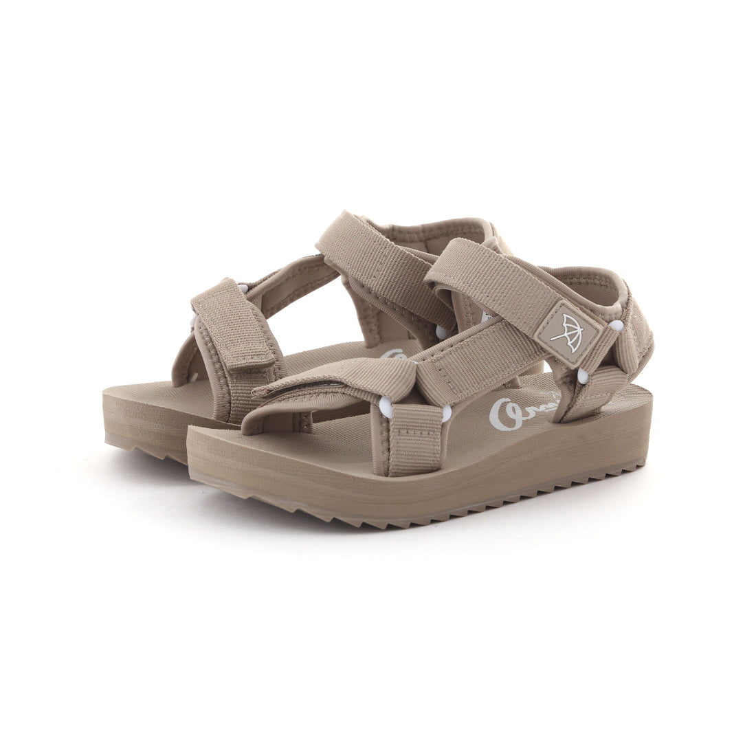 アーニーアーノルドパーマー arnie arnold palmer キッズ サンダル スポーツサンダル マジックテープ スポサン カジュアル 軽量 AN5601 男の子 女の子 (ベージュ) ベージュ