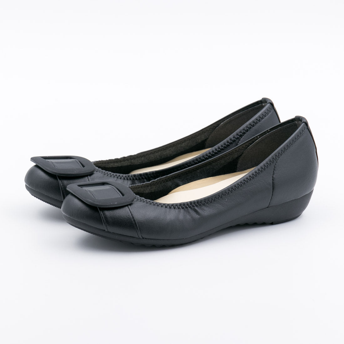 アーチコンタクト ARCH CONTACT レディース パンプス ぺたんこ フラットシューズ バレエシューズ 大きいサイズ オフィス 39081