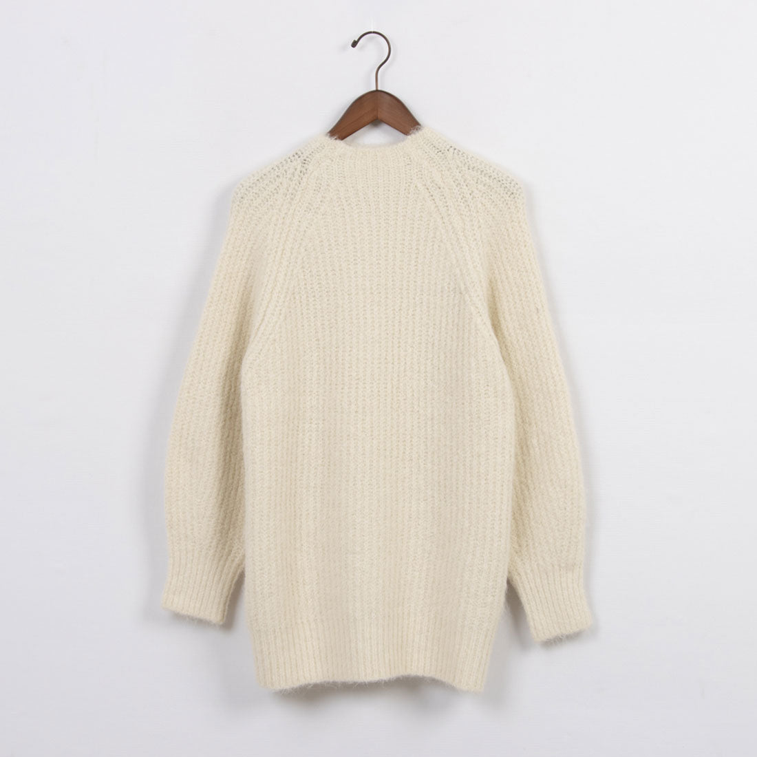 アルシーヴ archives ラグランルーズ畦ニットミニワンピース (IVO) IVO