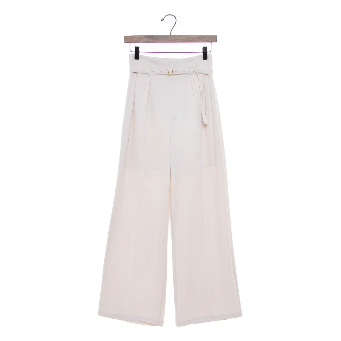 archives archives High Waist Two-Tuck Wide Pants