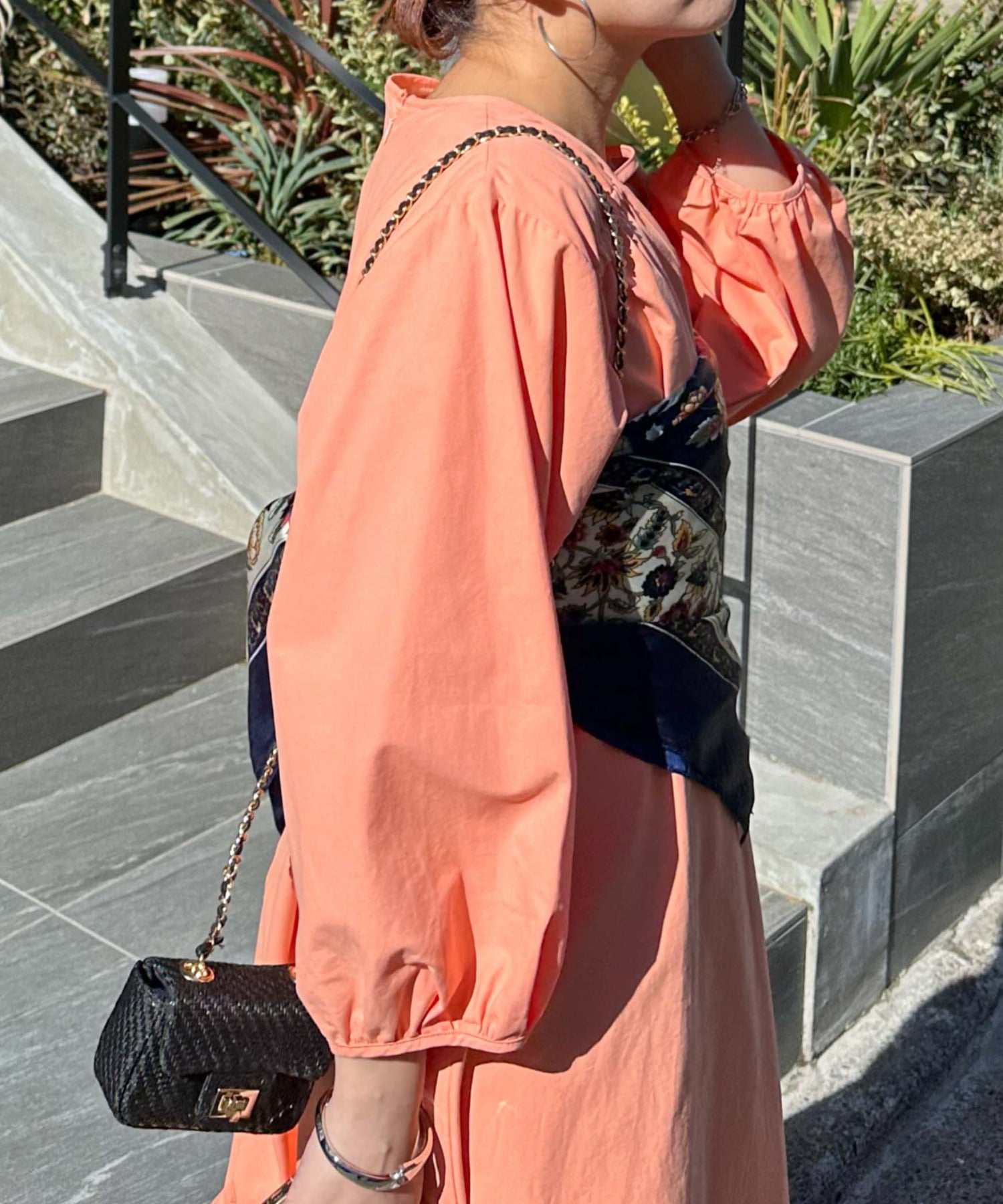 アルシーヴ archives Puff Sleeves Dress