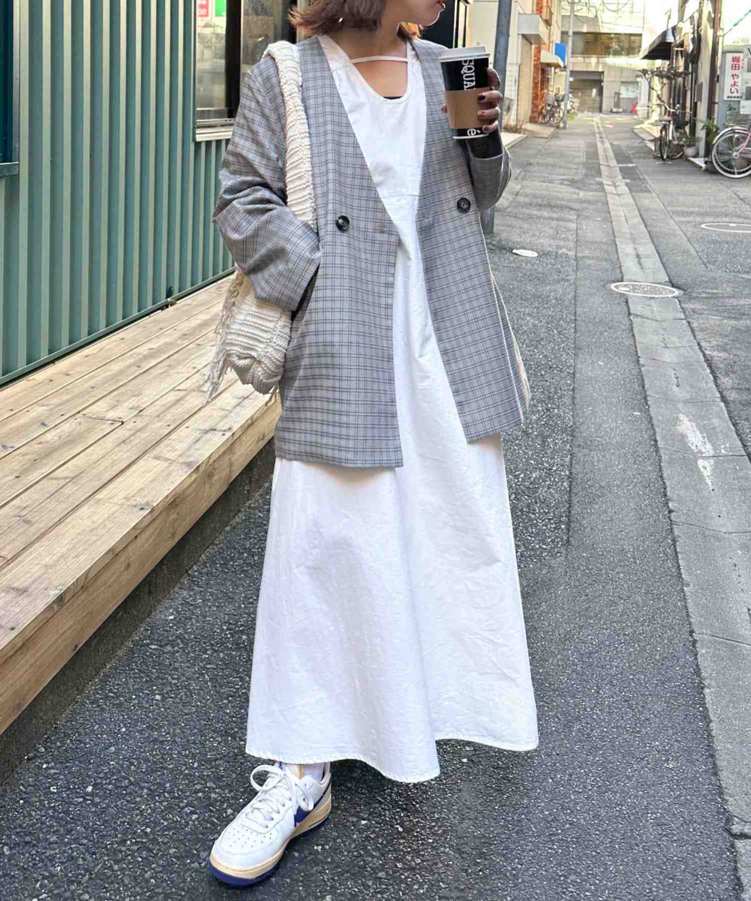 アルシーヴ archives Puff Sleeves Dress