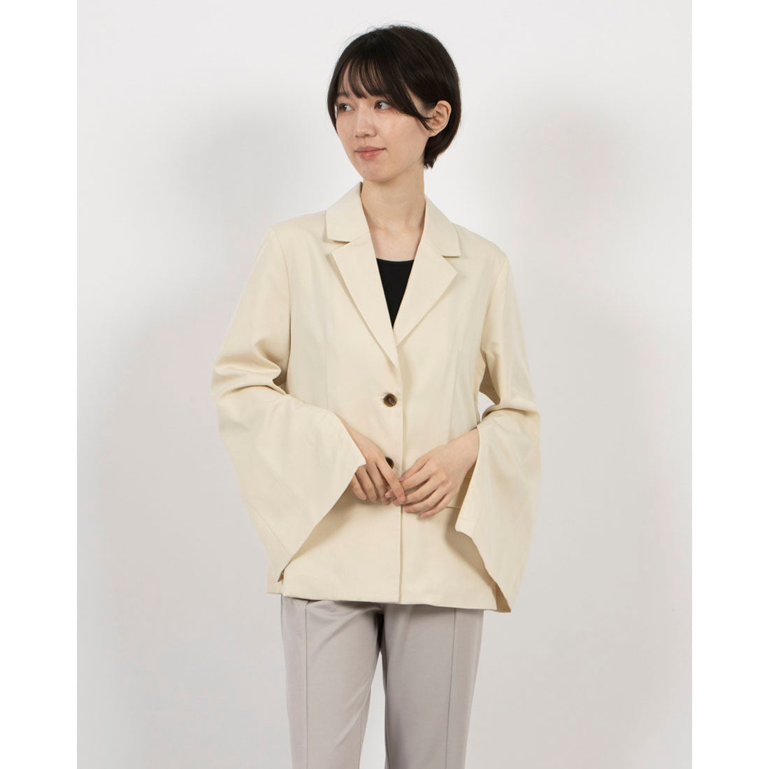 archives archives slit sleeve tailored jacket