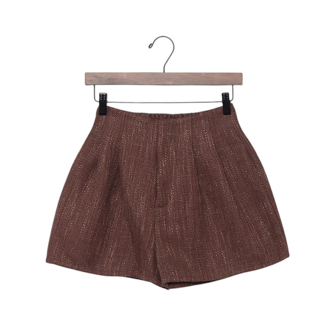 アルシーヴ archives HWツイードタックショートパンツ (BRN) BRN