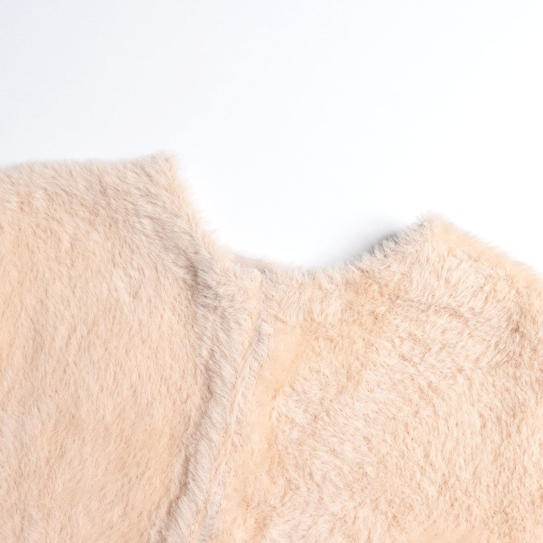 アルシーヴ archives ダブルフェイスフェザーニットカーディガン (IVO) IVO