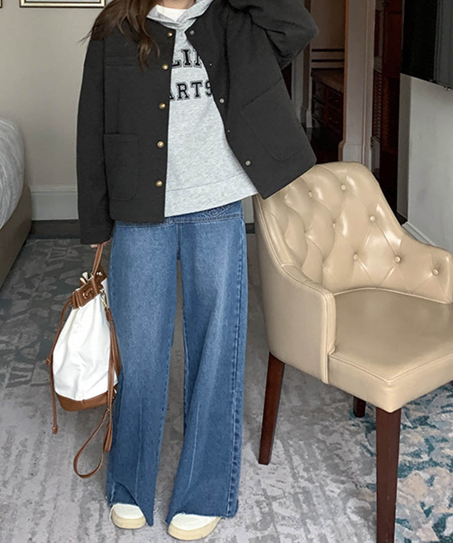 アルゴトウキョウ ARGO TOKYO サイドファスナーカットオフデニム 22052 デニムパンツ