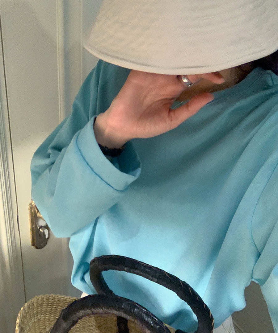 アルゴトウキョウ ARGO TOKYO スプリングカラーロングスリーブカラートップス 24065 コットンロンT ロングTシャツ カラーロンT コットンT Tシャツ 長袖 カットソー トップス