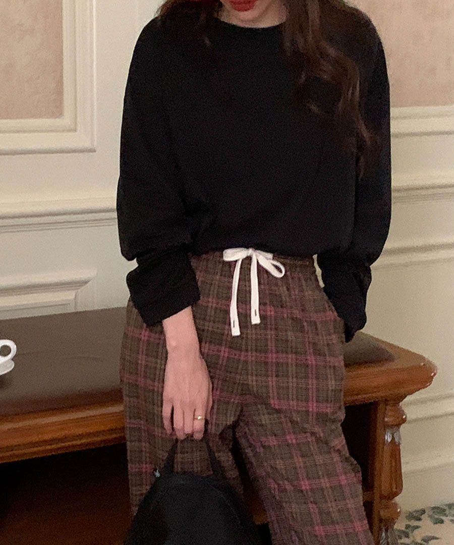 アルゴトウキョウ ARGO TOKYO スプリングカラーロングスリーブカラートップス 24065 コットンロンT ロングTシャツ カラーロンT コットンT Tシャツ 長袖 カットソー トップス