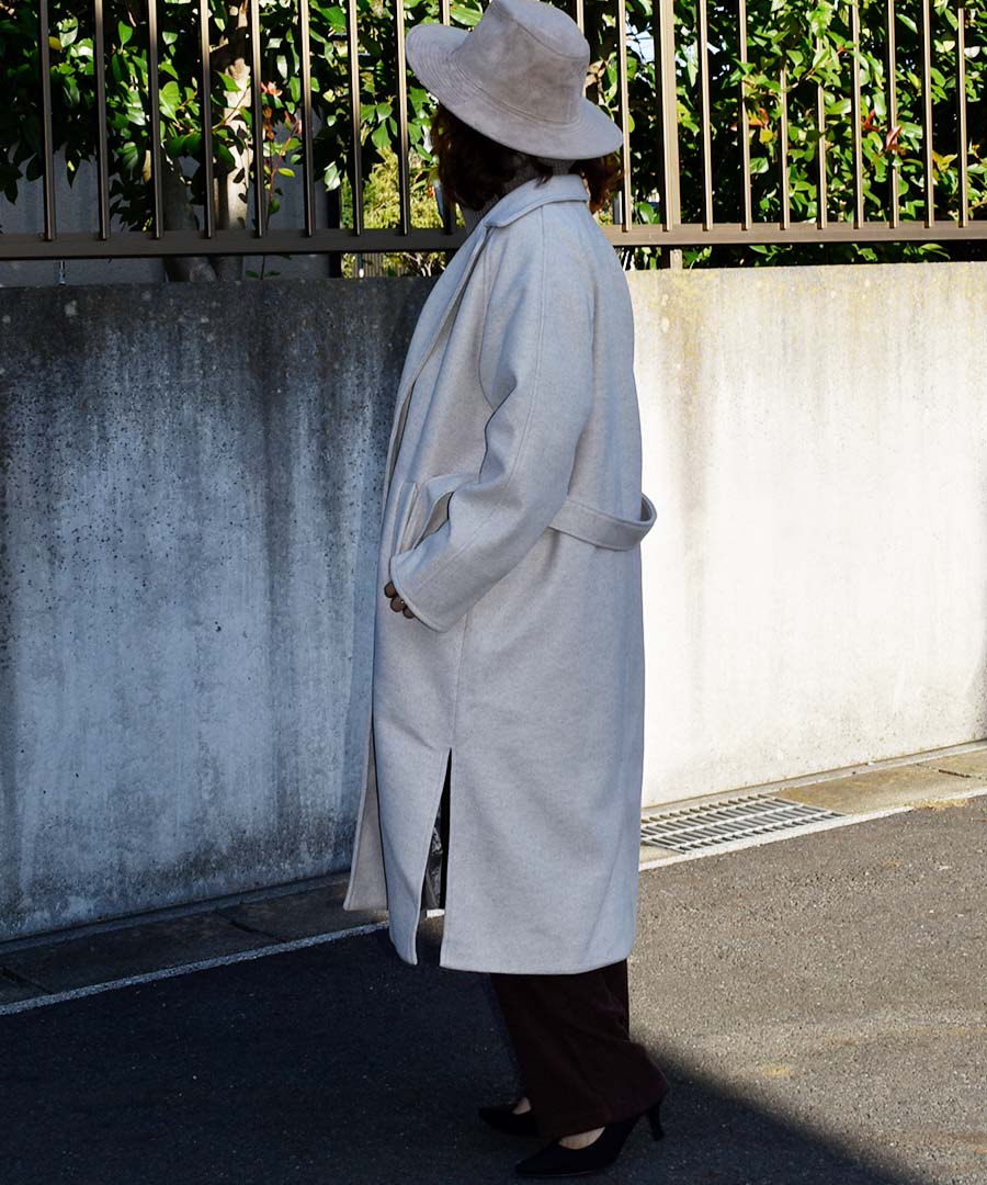 ARGO TOKYO Wool Blend Long Gown Coat 21079 Wool Blend Long Gown Coat
