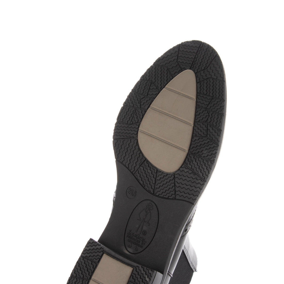 アシナガオジサン あしながおじさん 王道のベーシックスタイル【軽量・防滑】サイドゴアブーツ (ブラック) ブラック