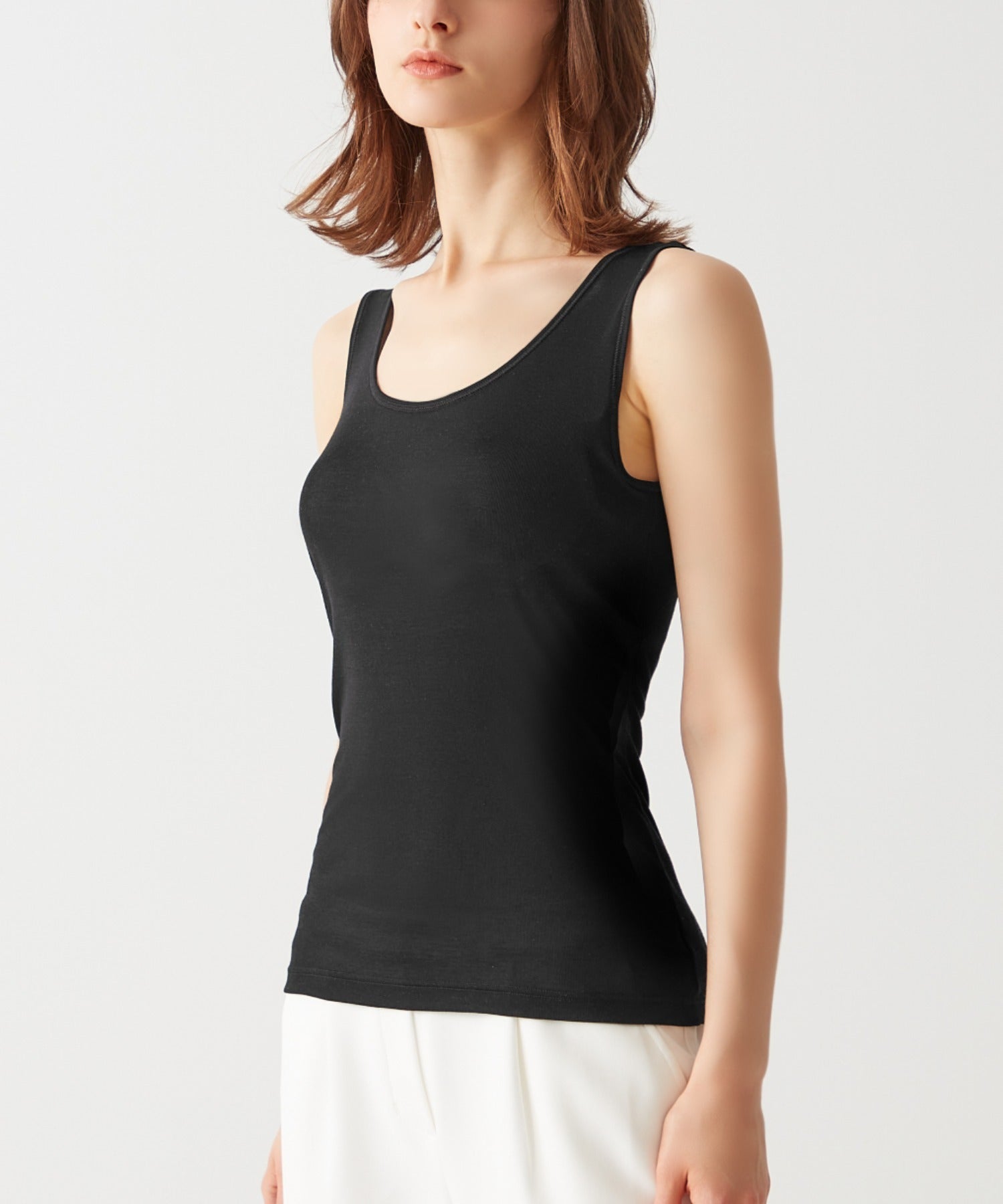 アセドロン アセドロン 【汗対策】ブラタンクトップ (ブラック) ブラック