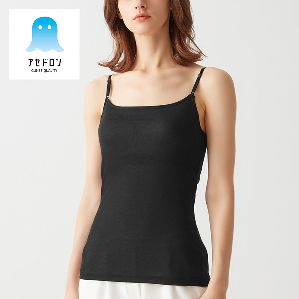 アセドロン アセドロン ブラキャミソール ベタつき瞬時にどこへやら (ブラック) ブラック