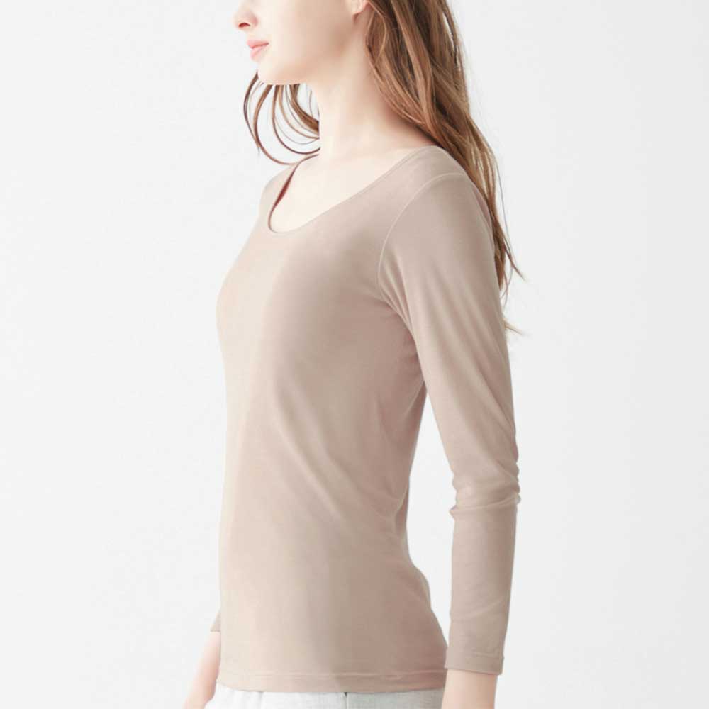 アセドロン アセドロン アセドロン ベタつき瞬時にどこへやら 8分袖インナー