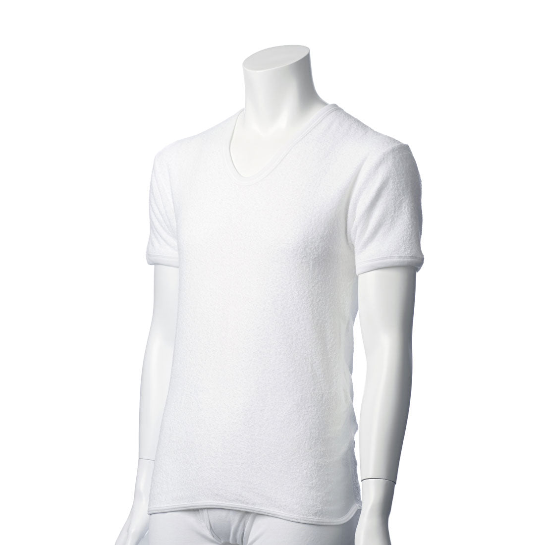 アズ as ソフトパイル半袖U首