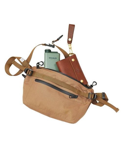 アッソブ AS2OV AS2OV / アッソブ WP CORDURA 305D FANNY PACK ー KHAKI