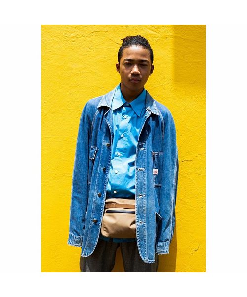 アッソブ AS2OV AS2OV / アッソブ WP CORDURA 305D FANNY PACK ー KHAKI