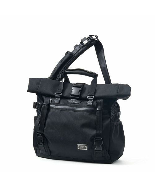 AS2OV AS2OV / AS2OV CORDURA DOBBY 305D 2WAY BAG - BLACK