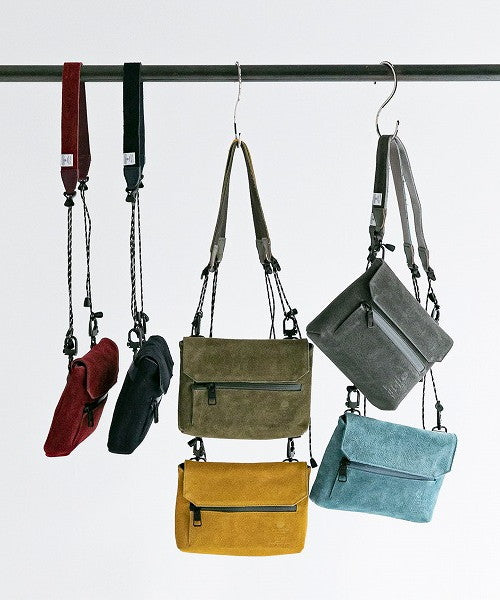 アッソブ AS2OV AS2OV / アッソブ SUEDE SACOCHEーGRAY