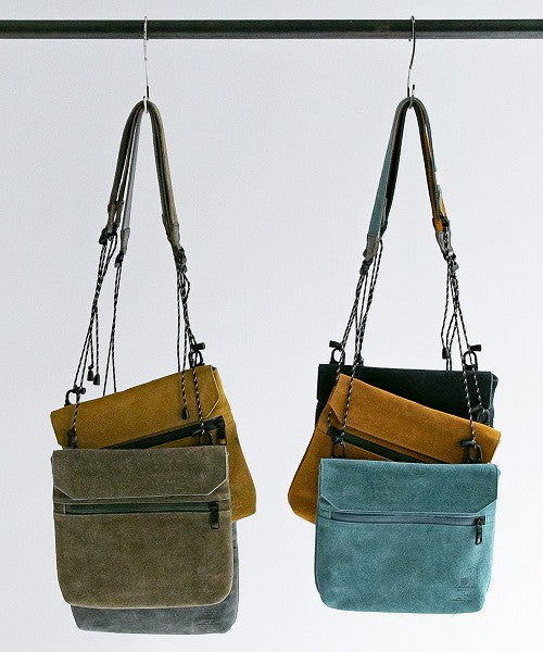 アッソブ AS2OV AS2OV / アッソブ SUEDE SACOCHEーGRAY