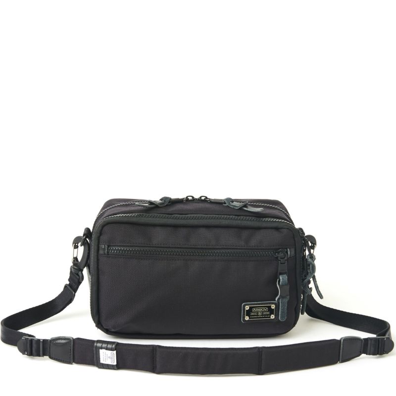 アッソブ AS2OV BALLISTIC NYLON MINI SHOLDER 01-BK