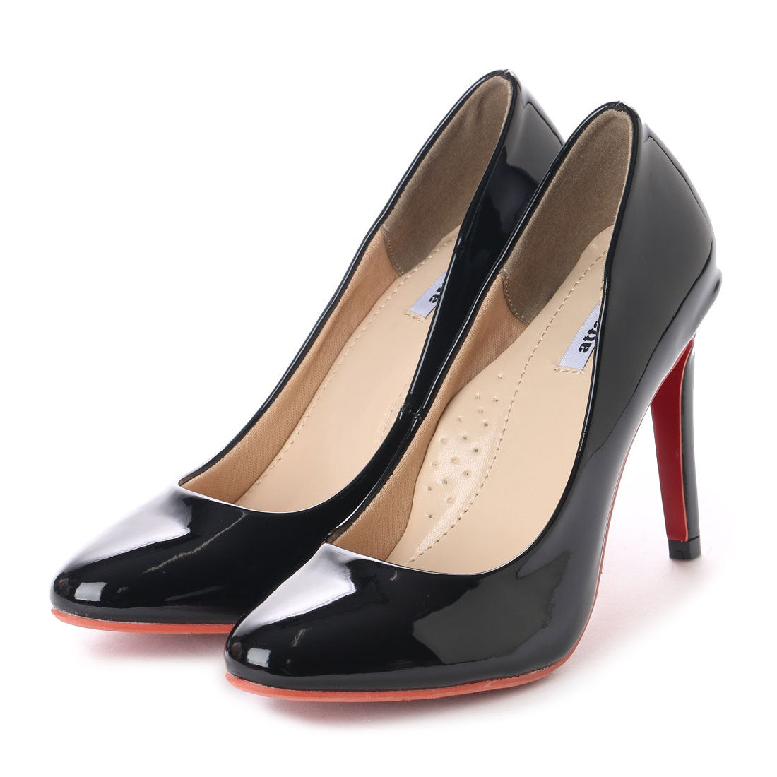 Attagirl Red Sole High Heel Pumps 10cm Heel