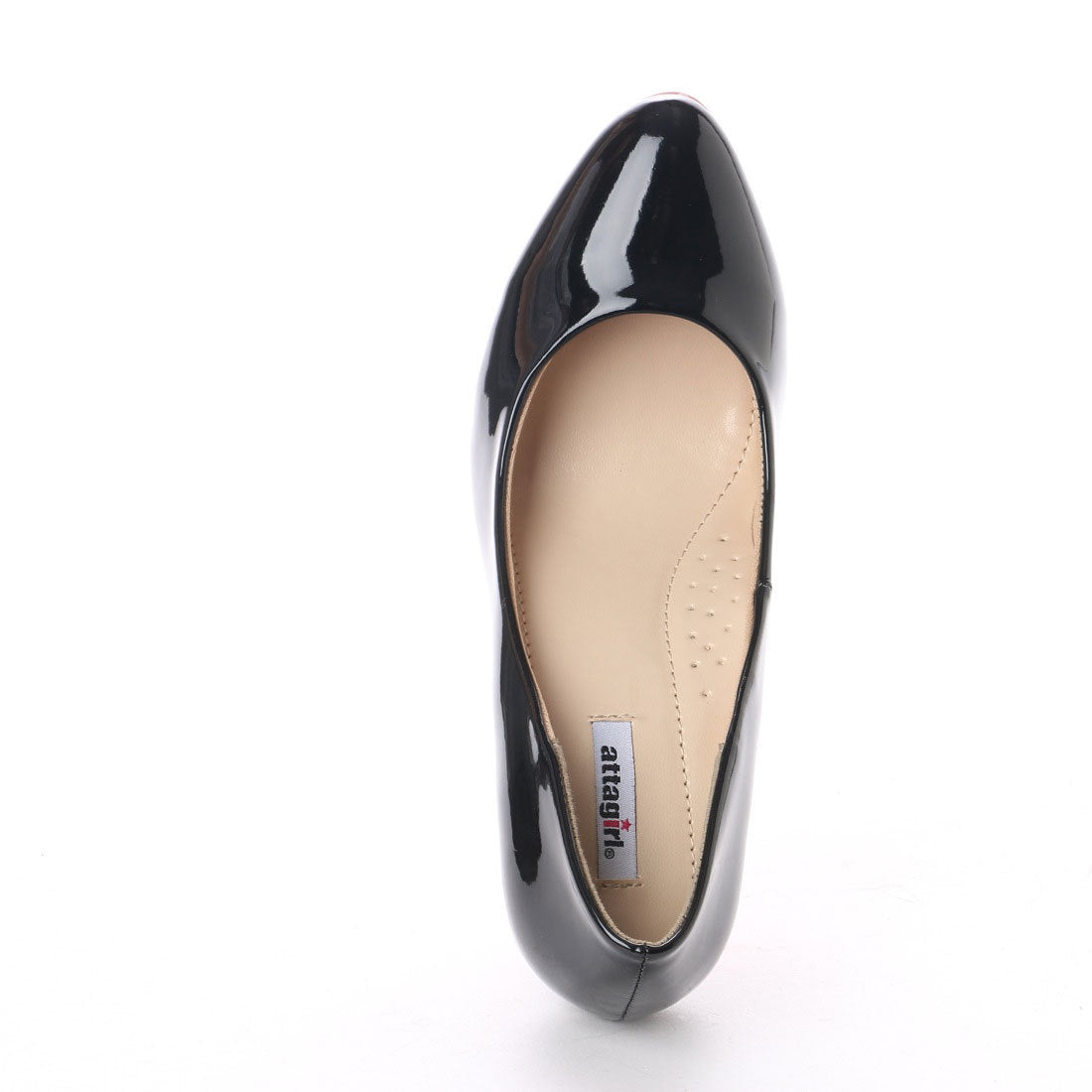 Attagirl Red Sole High Heel Pumps 10cm Heel