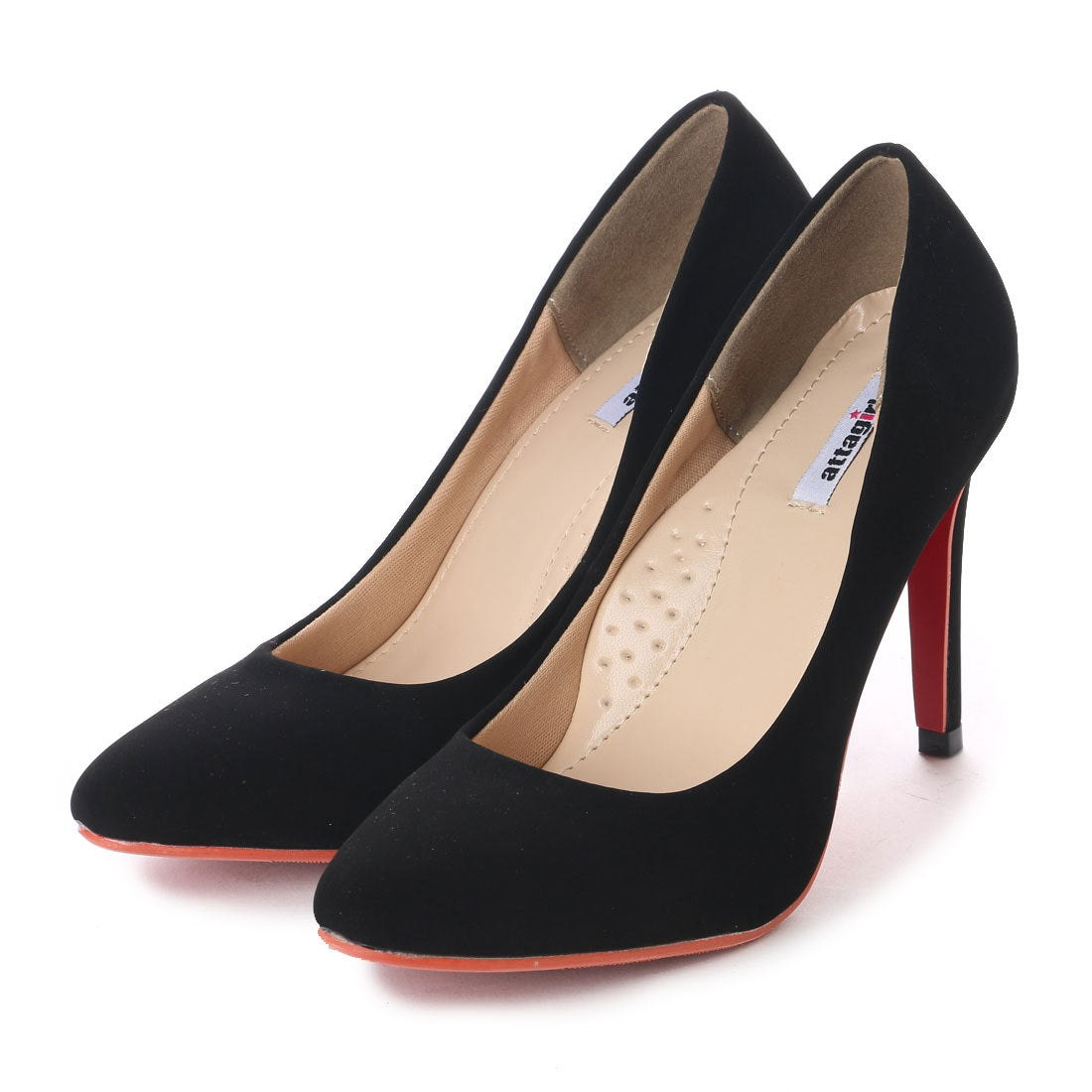 Attagirl Red Sole High Heel Pumps 10cm Heel