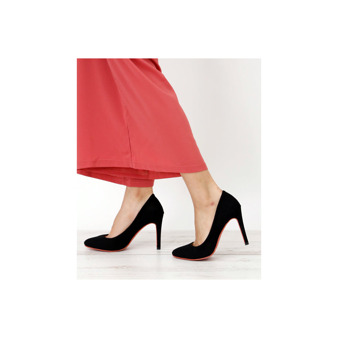 Attagirl Red Sole High Heel Pumps 10cm Heel