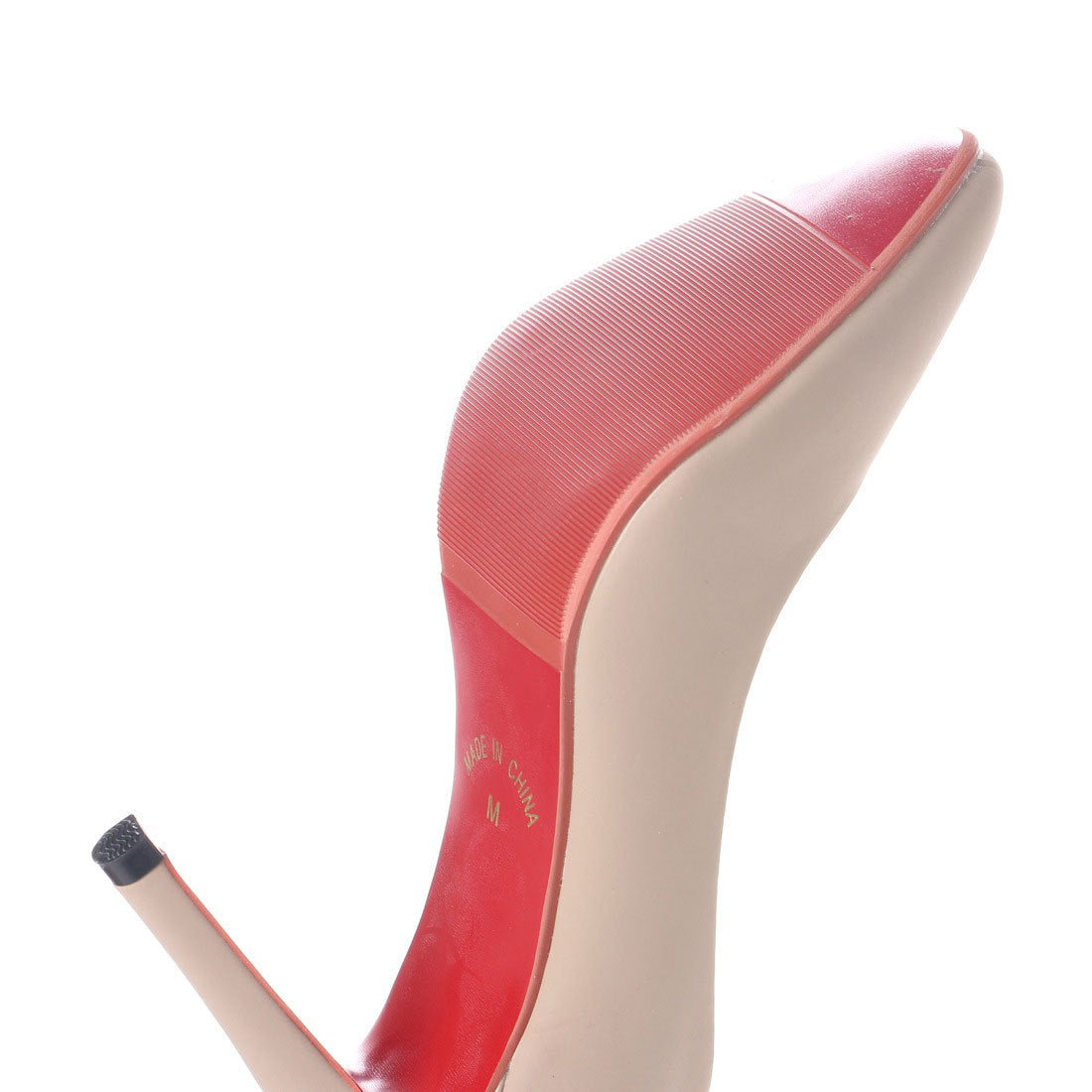 Attagirl Red Sole High Heel Pumps 10cm Heel