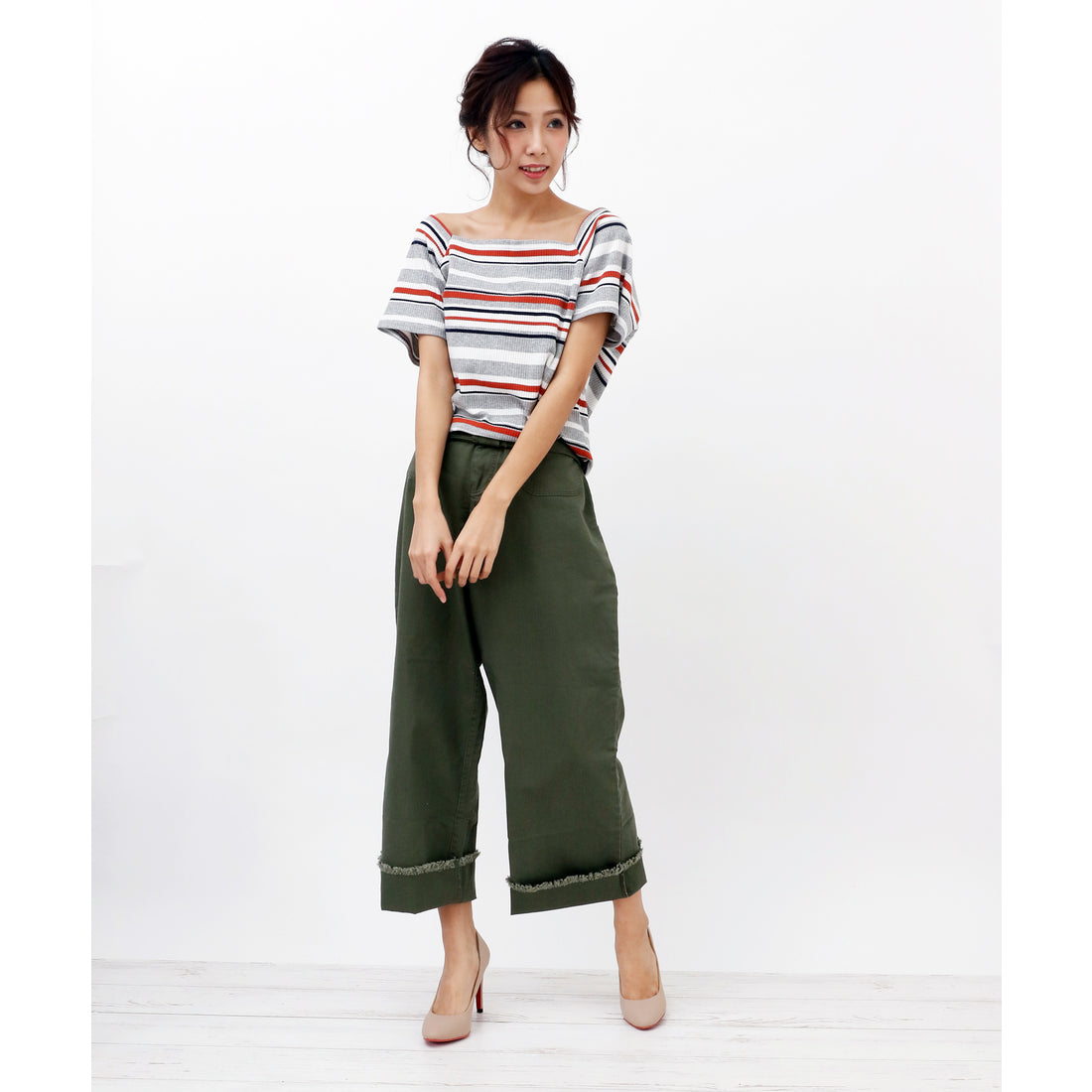 Attagirl Red Sole High Heel Pumps 10cm Heel