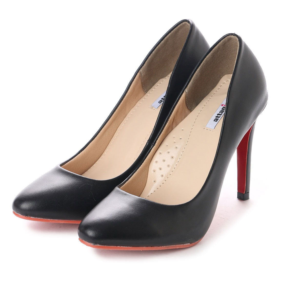 Attagirl Red Sole High Heel Pumps 10cm Heel