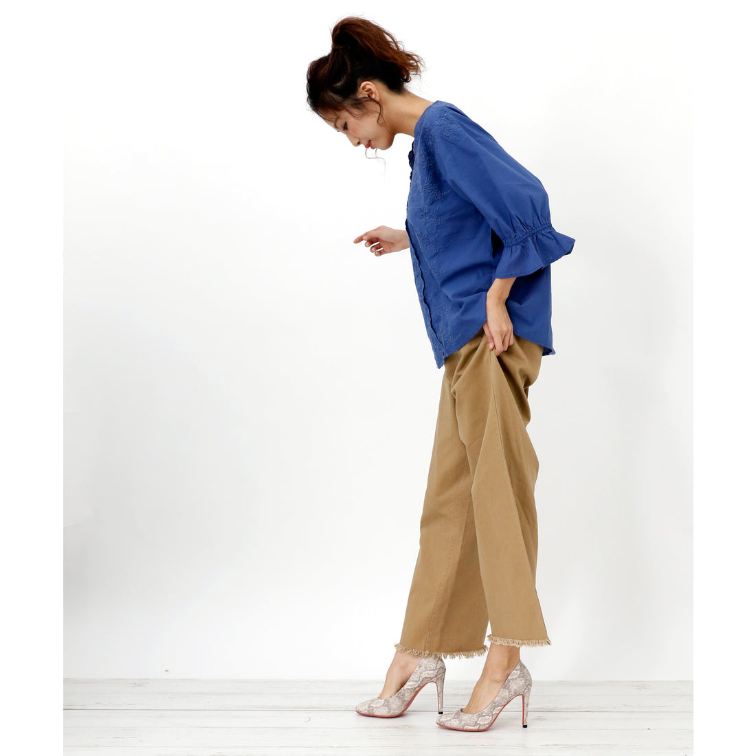 Attagirl Red Sole High Heel Pumps 10cm Heel