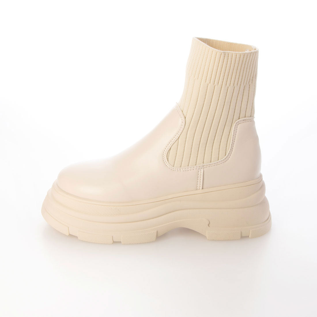 アタガール attagirl トラックソールニットブーツ