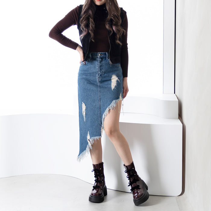 アタガール attagirl 厚底リボンレースアップブーツ (ワインスムース) ワインスムース