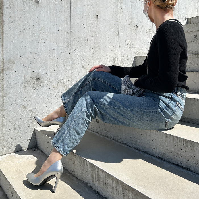 Attagirl Red Sole High Heel Pumps 10cm Heel