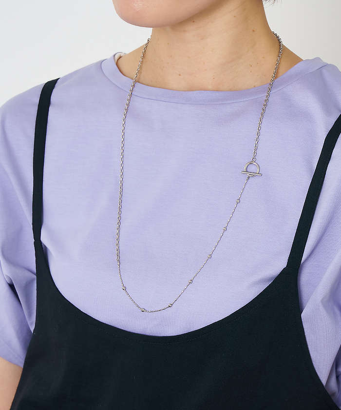 コレックス collex 【dignif】【金属アレルギー対応】ミックスチェーン2WAYネックレス (ゴールド) ゴールド