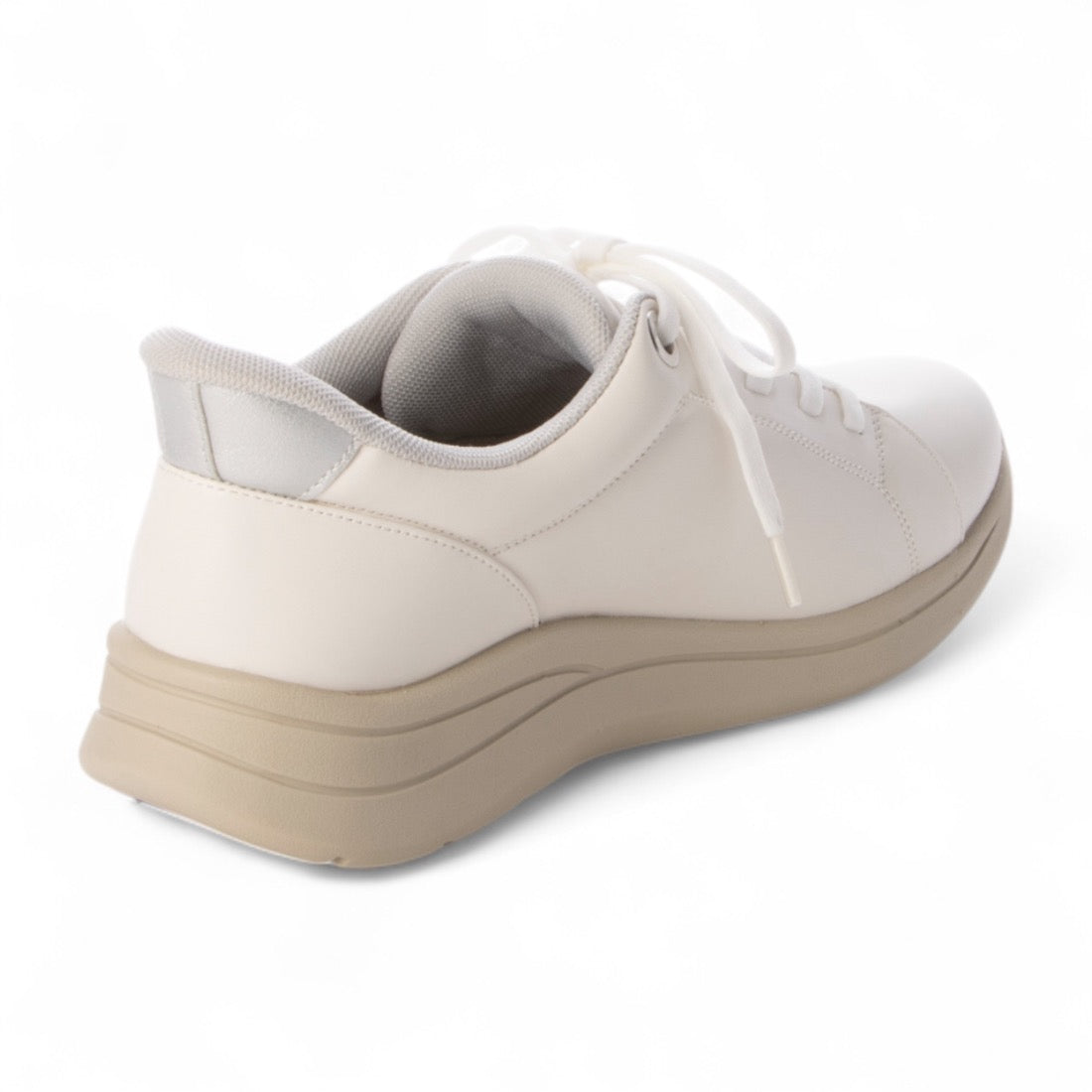 アトリエオカダ あとりえ岡田 あとりえOKADA 5Eすぽ履きコンフォートシューズ オフホワイトS (ホワイト) ホワイト