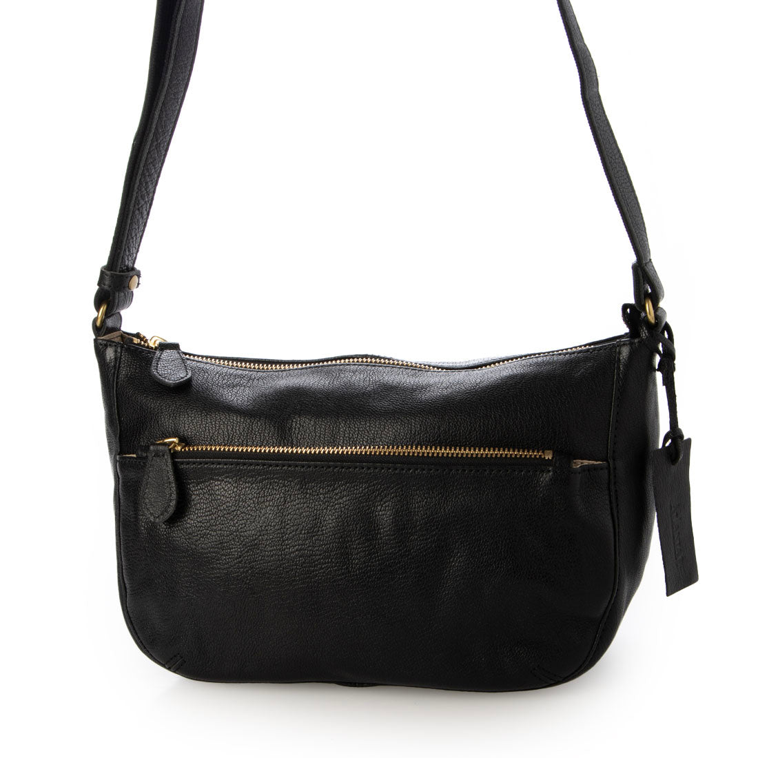 アトランタ ATLANTA 牛革ファスナーショルダー (BK) BK