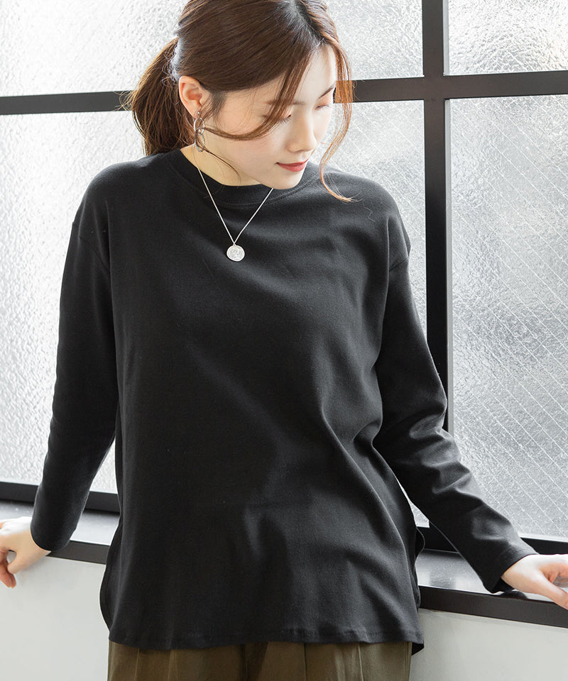 アットワン atONE ラウンドヘムカットソー