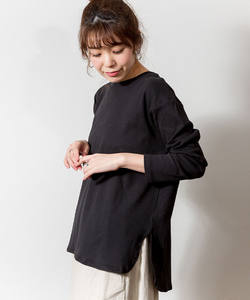 アットワン atONE ラウンドヘムカットソー