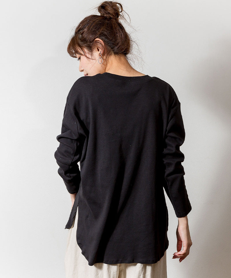 アットワン atONE ラウンドヘムカットソー