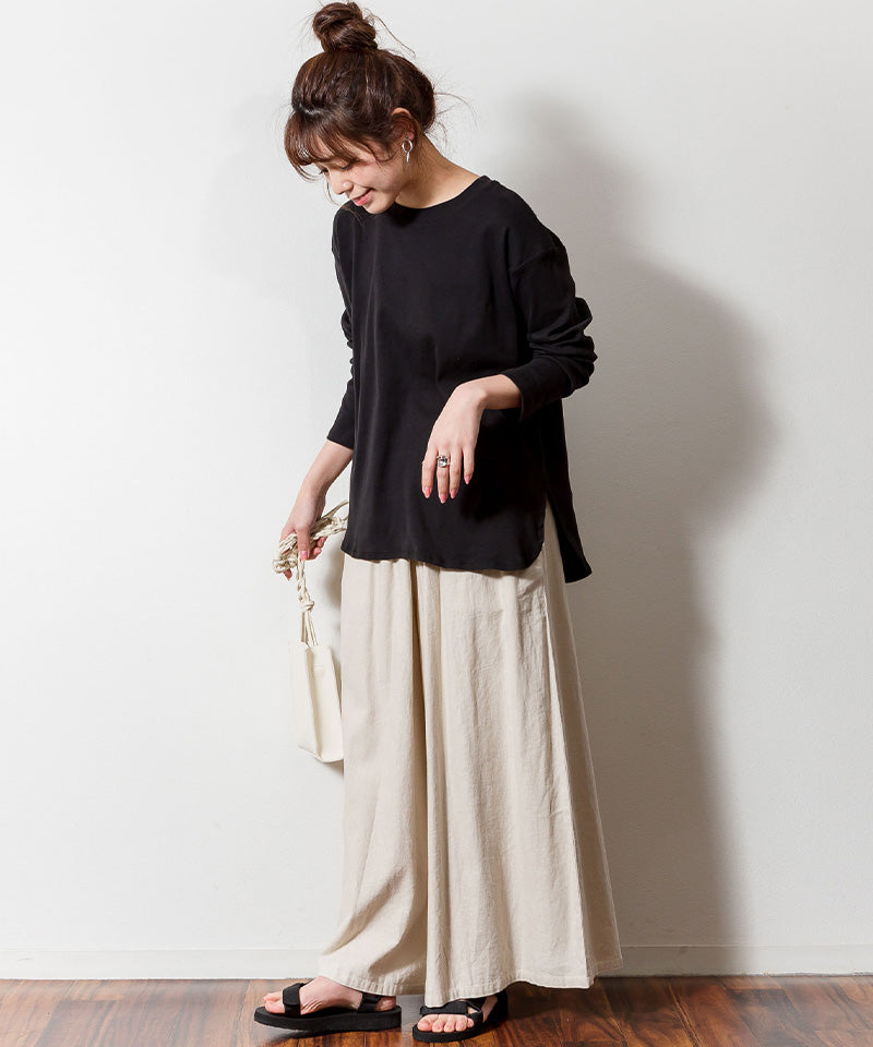 アットワン atONE ラウンドヘムカットソー