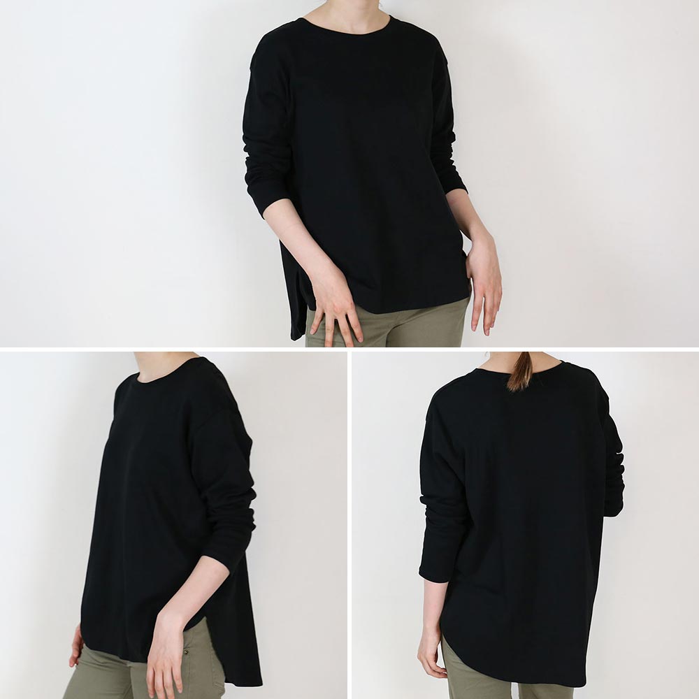 アットワン atONE ラウンドヘムカットソー