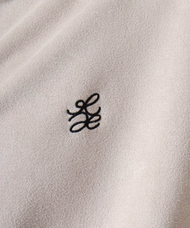 アットワン atONE スエードポンチクロップドトラックジャケット (モカ) モカ