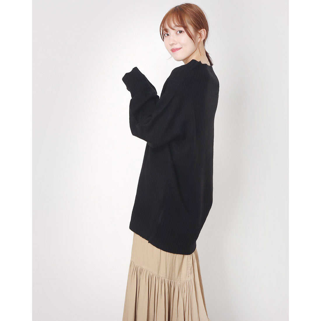 アットワン atONE バルーンスリーブニット